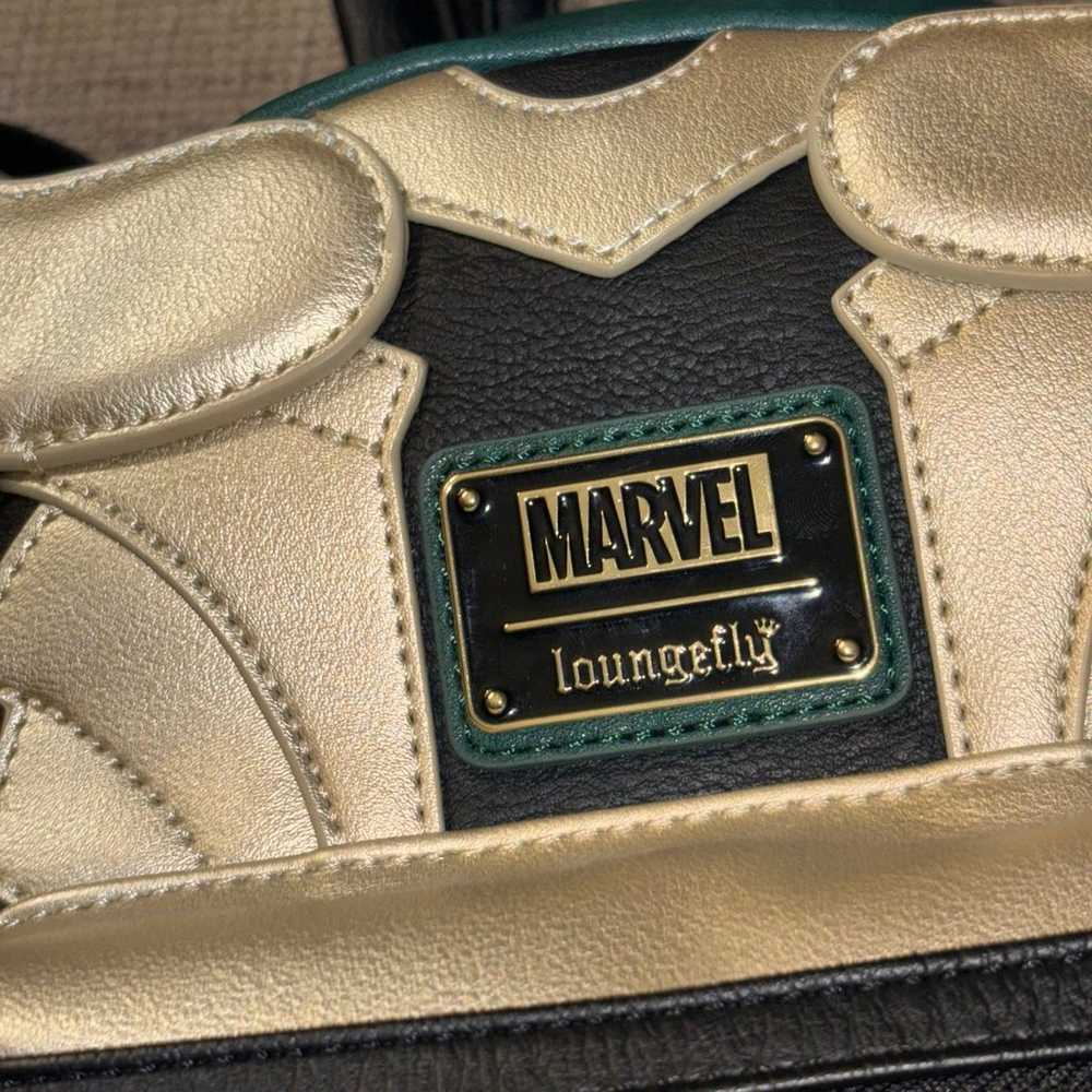 Loungefly Marvel Loki Figural Mini Backpack - image 2