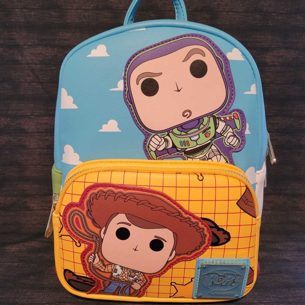 Toy Story Pixar Funko POP Loungefly Mini Backpack - image 1
