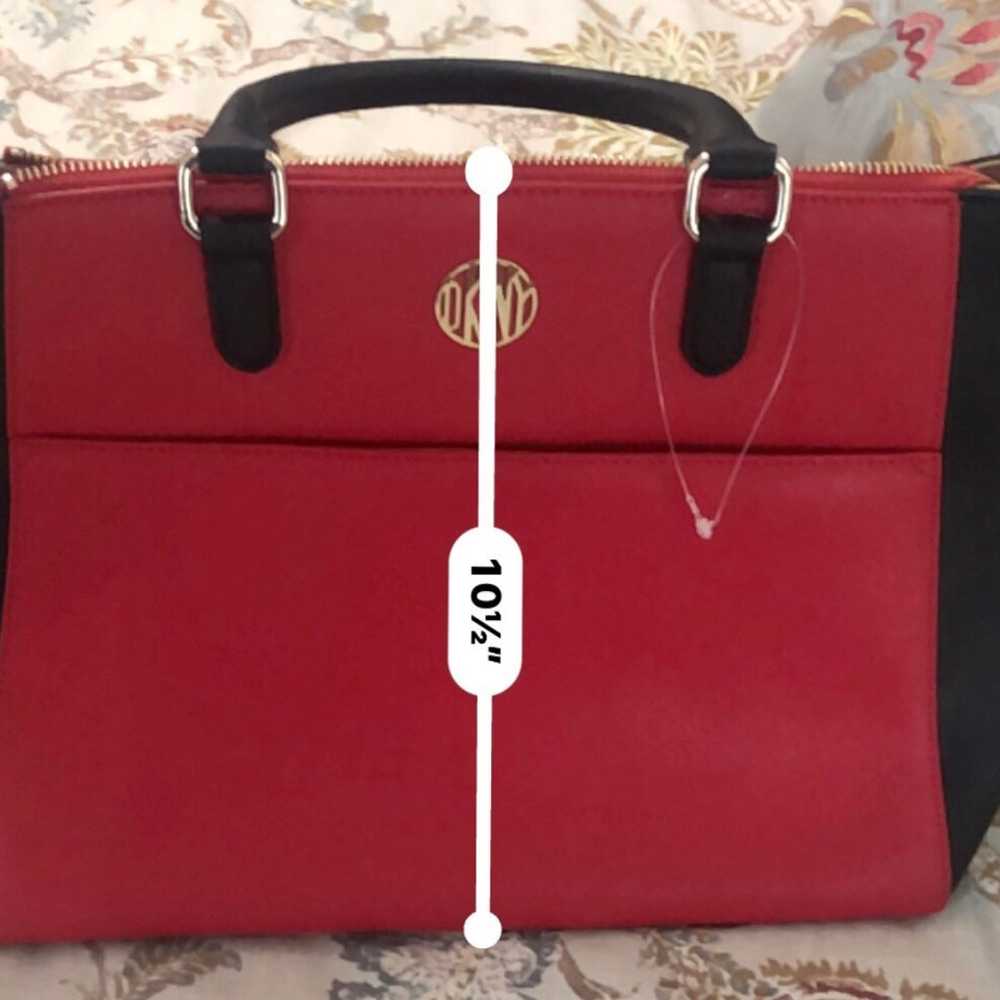 DKNY red and black bag - image 10