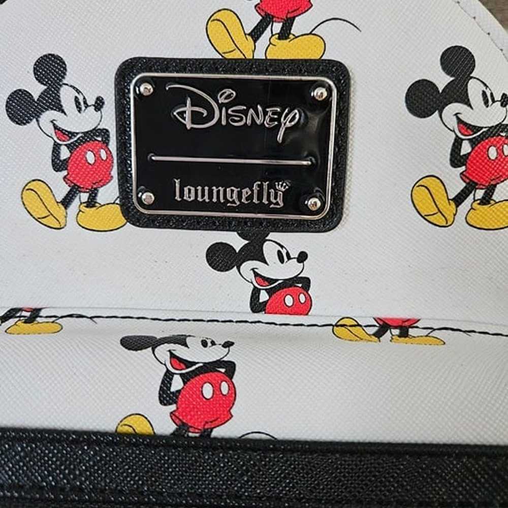 Disney Loungefly Mickey Mouse Mini Backpack Used … - image 2