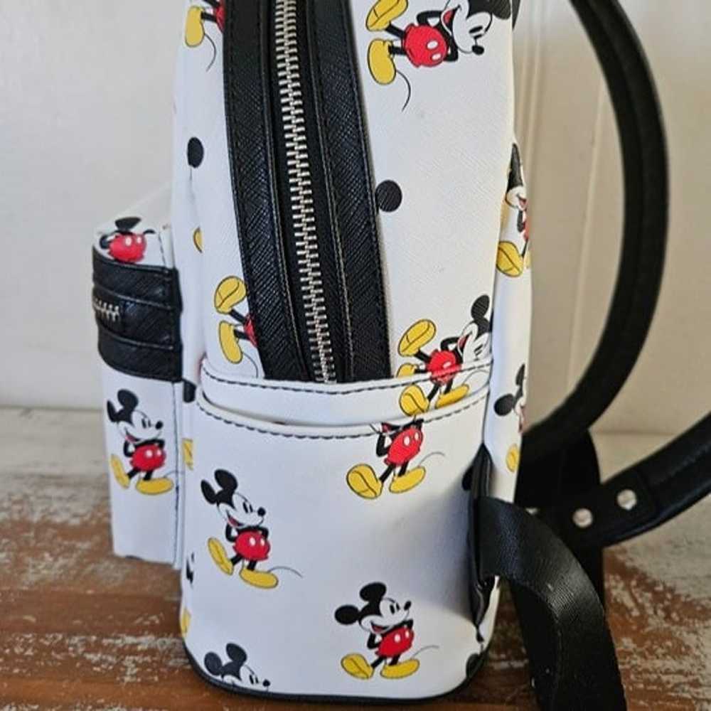 Disney Loungefly Mickey Mouse Mini Backpack Used … - image 5