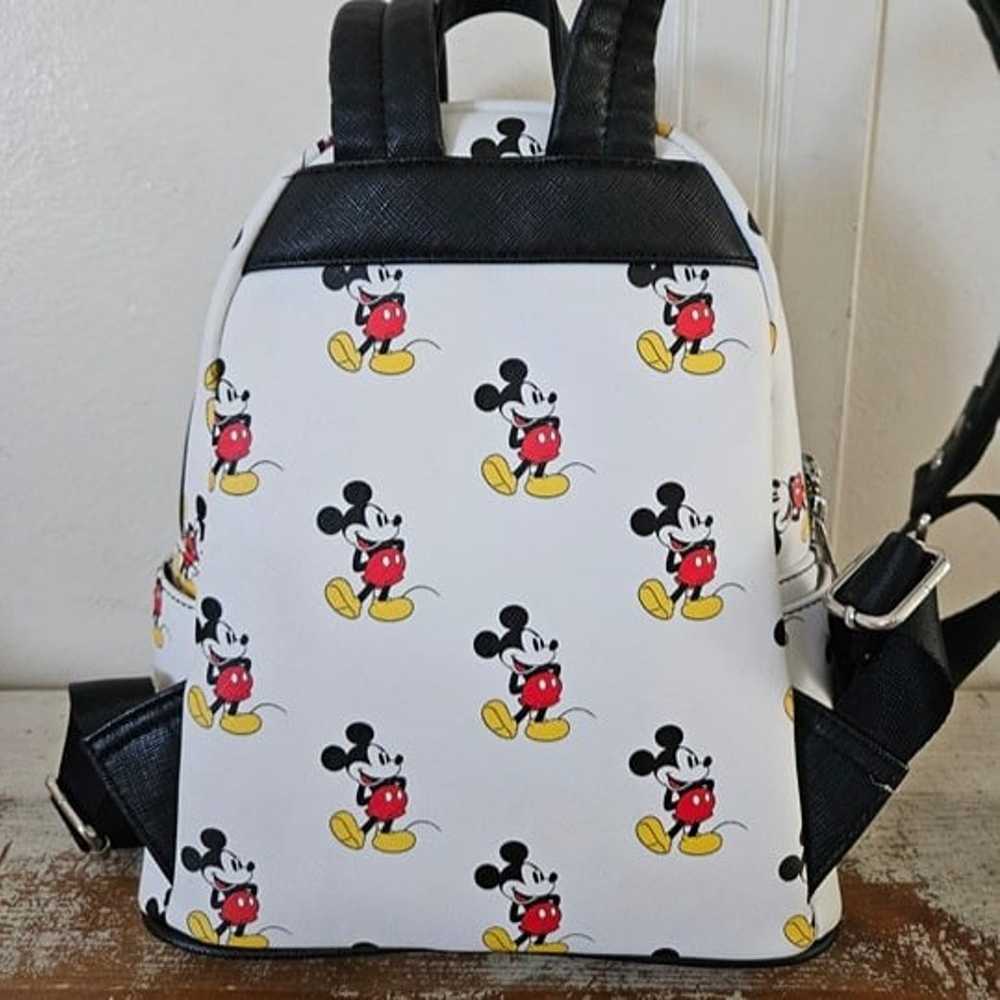 Disney Loungefly Mickey Mouse Mini Backpack Used … - image 6