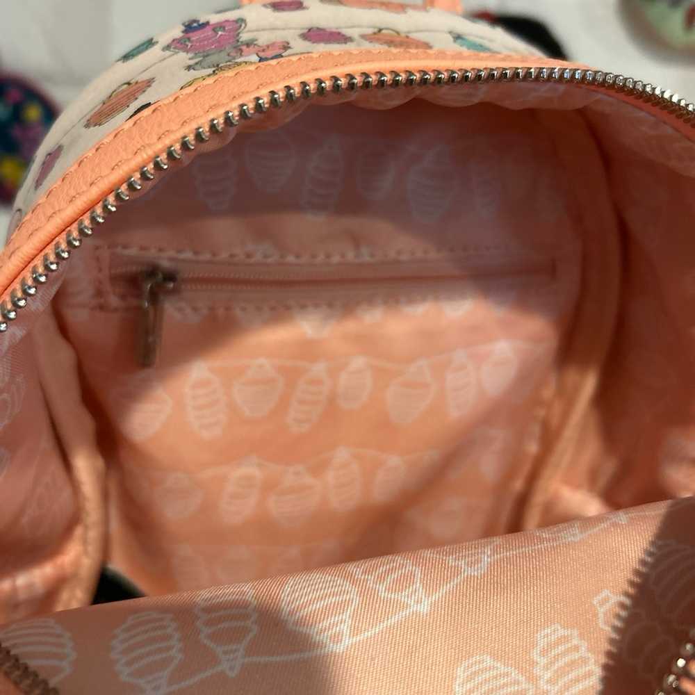 Disney Loungefly Mini Backpack Mad Hatter Alice i… - image 3