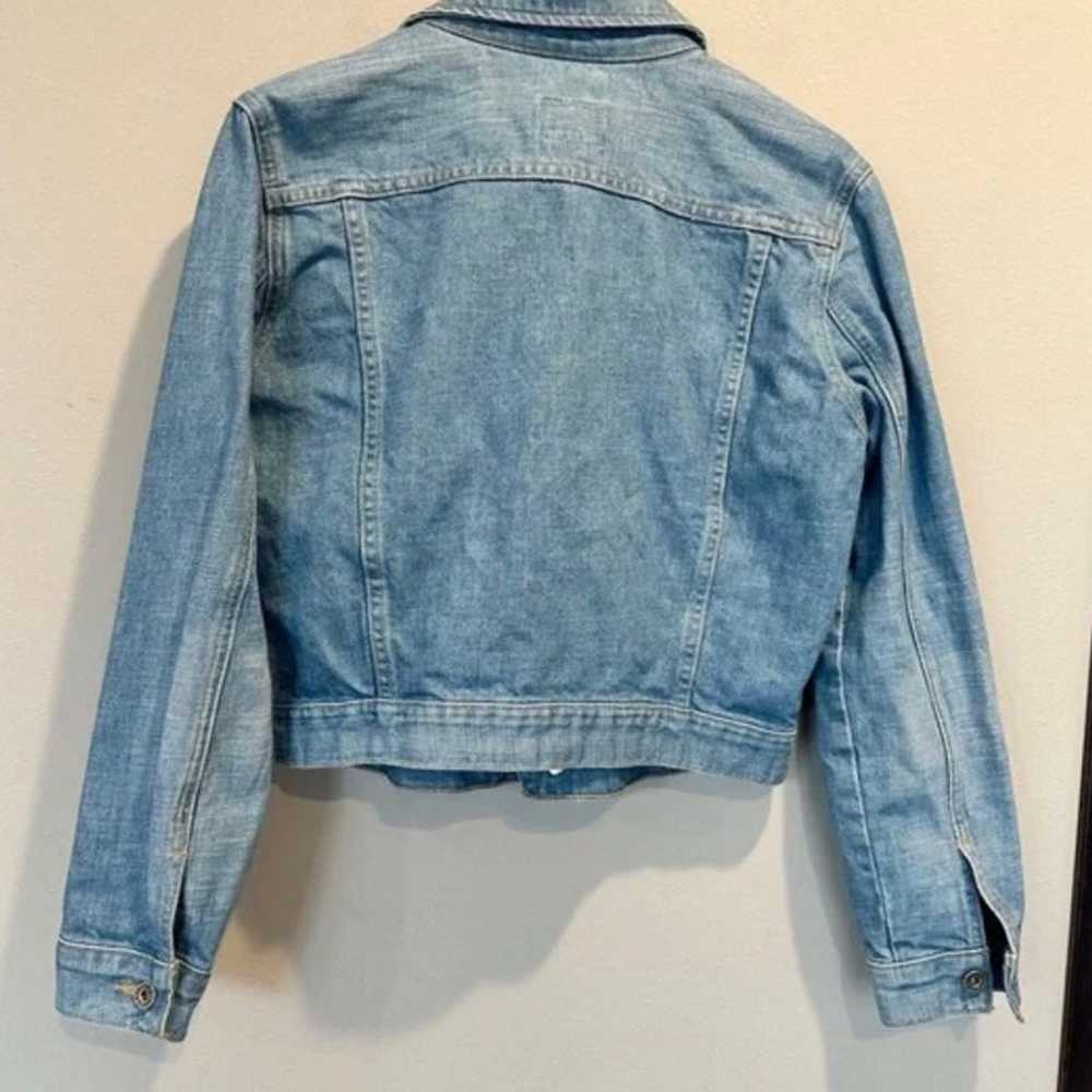 Denim Jacket fossil brand size medium new - image 12