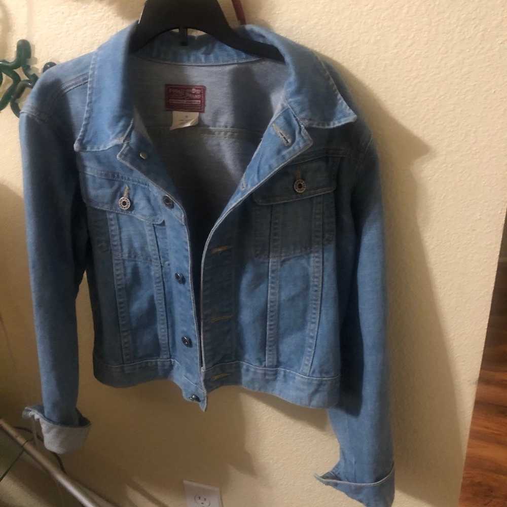 Denim Jacket fossil brand size medium new - image 2