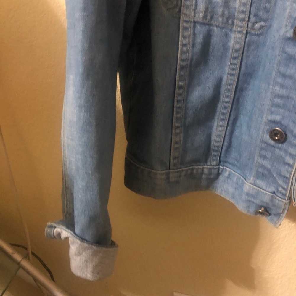 Denim Jacket fossil brand size medium new - image 8