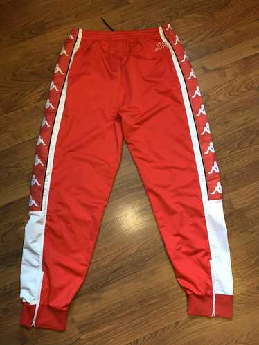 Kappa Alen Banda Cuffed Track Pants - Red, Red, Compare