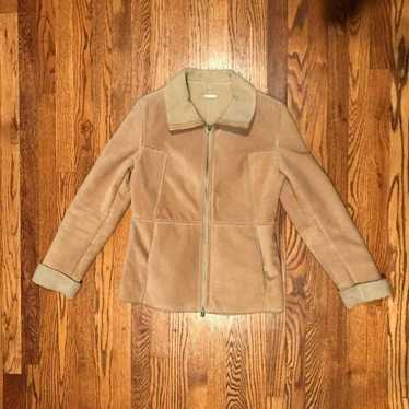 GUESS Coat Leather