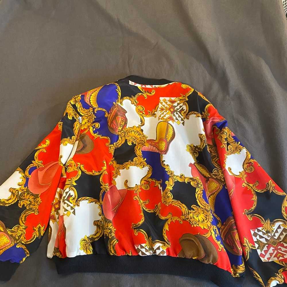 NOTATIONS Vintage “Yee Haw” Silk Women’s Jacket (… - image 2