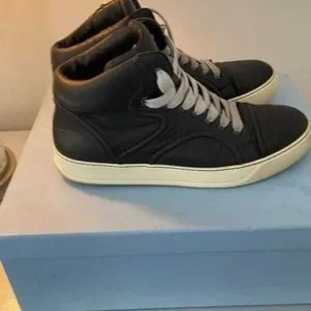 Lanvin Leather high trainers - image 4