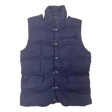 Polo Ralph Lauren Vest Waistcoat Herringbone Wool Italy Tweed Brown RARE NWT