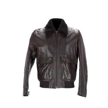 Prada Leather biker jacket - image 1