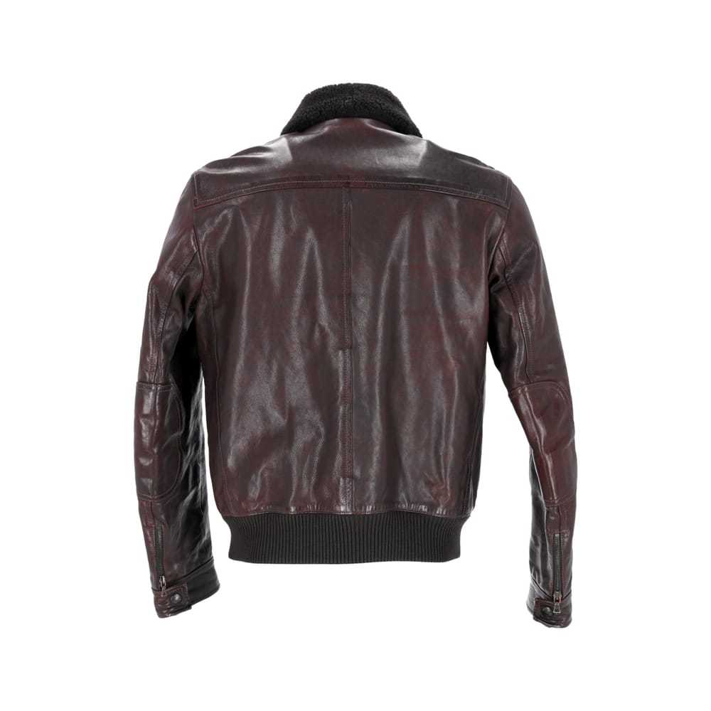 Prada Leather biker jacket - image 3