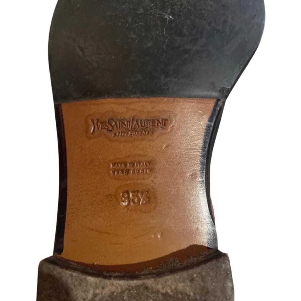 Yves Saint Laurent Leather riding boots - image 5