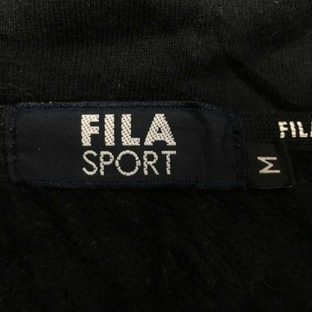 Fila Vtg FILA SPORT Sweatshirt Minimalist Logo Pu… - image 8