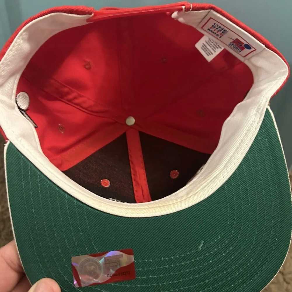 Vintage Ohio State Buckeyes Vtg SnapBack Hat Spor… - image 12