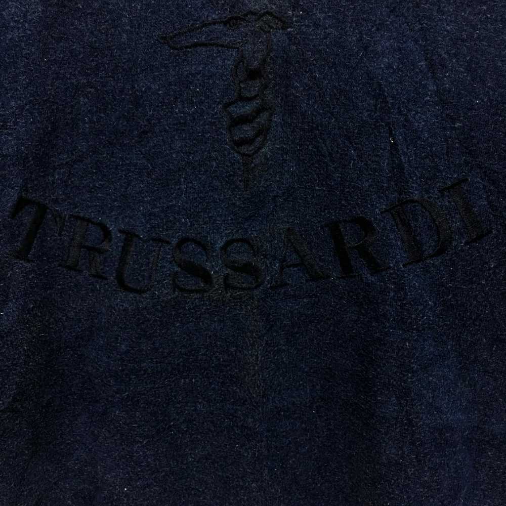 Trussardi Vtg TRUSSARDI PARIS Sweatshirt Big Logo… - image 3