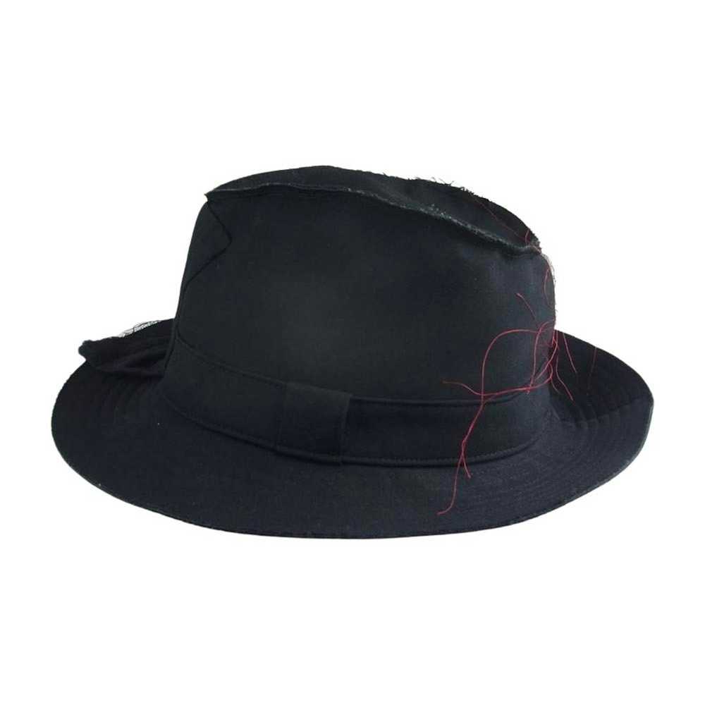 Yohji Yamamoto Yohji Yamamoto Horseshoe Patch Hat - image 2