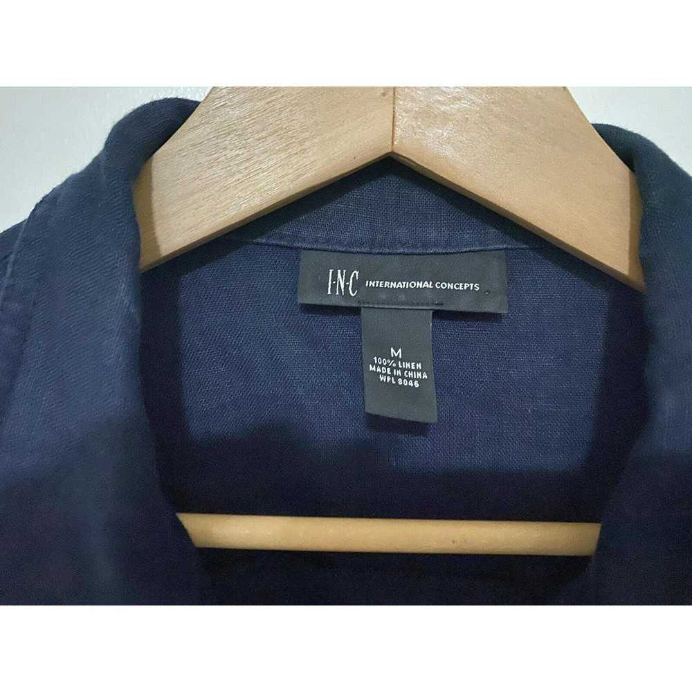 Inc INC Concepts Jacket Women Sz Med Button Up Co… - image 3