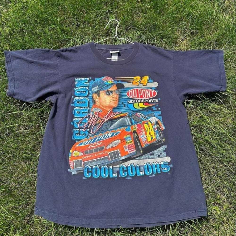 Jeff Gordon NASCAR Vintage Racing T Shirt - image 2