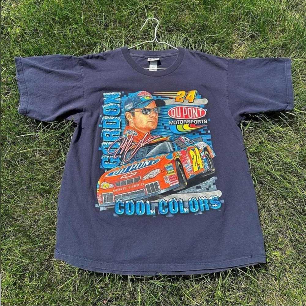 Jeff Gordon NASCAR Vintage Racing T Shirt - image 3