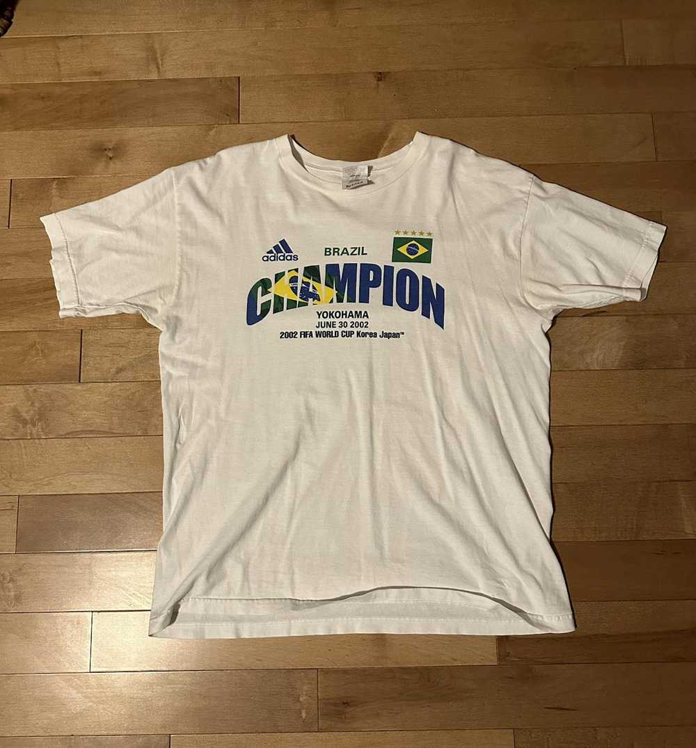 Adidas Adidas Brazil 2008 World Cup Champions Tee - image 1