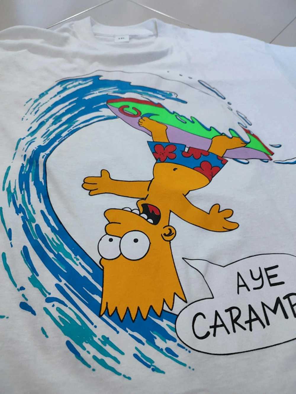 Rare × Streetwear × Vintage 90s Bart Simpson surf… - image 2