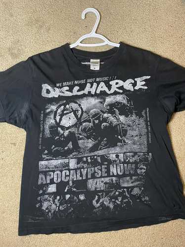 Vintage Rare discharge band tee - image 1