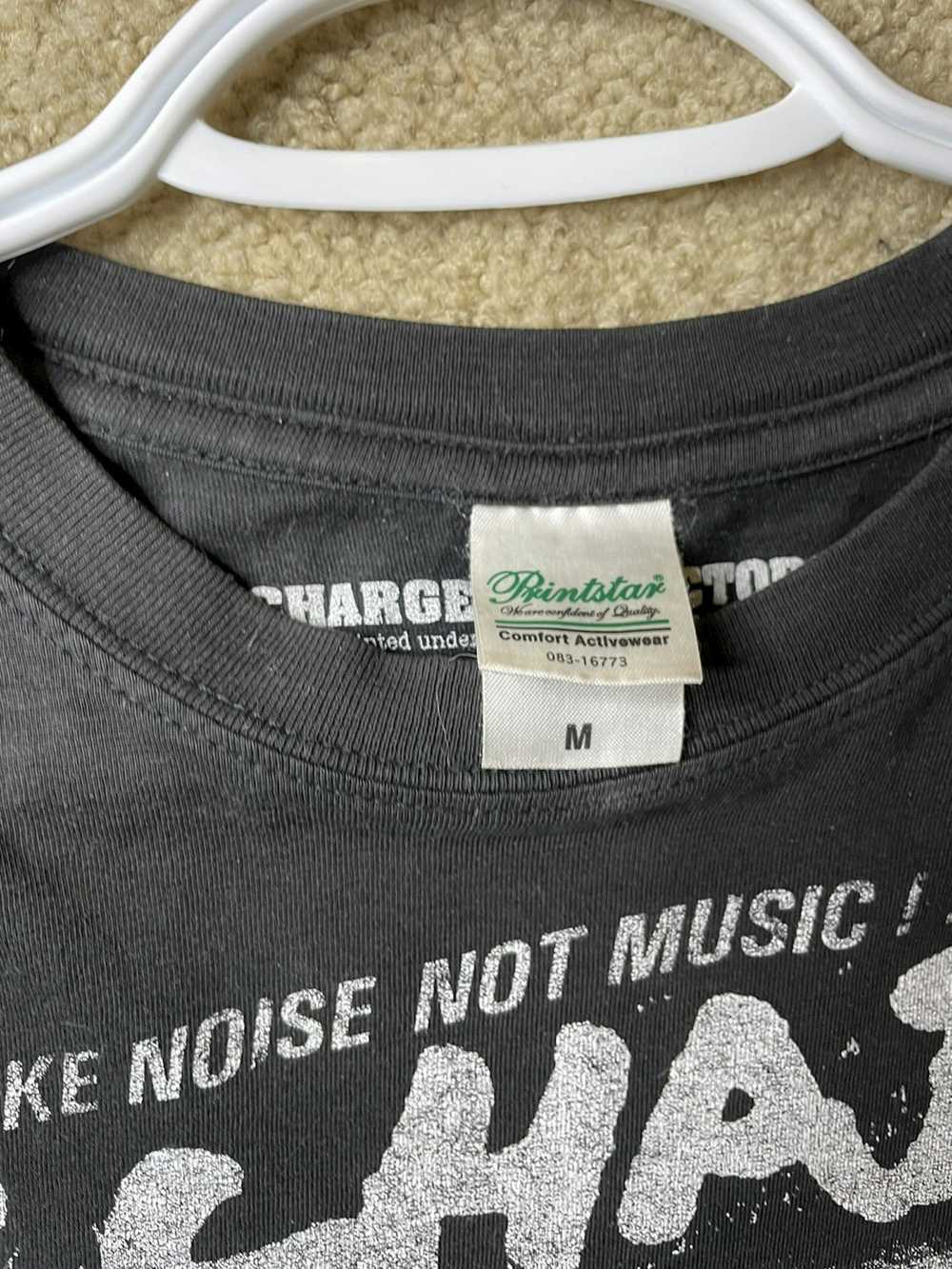 Vintage Rare discharge band tee - image 4