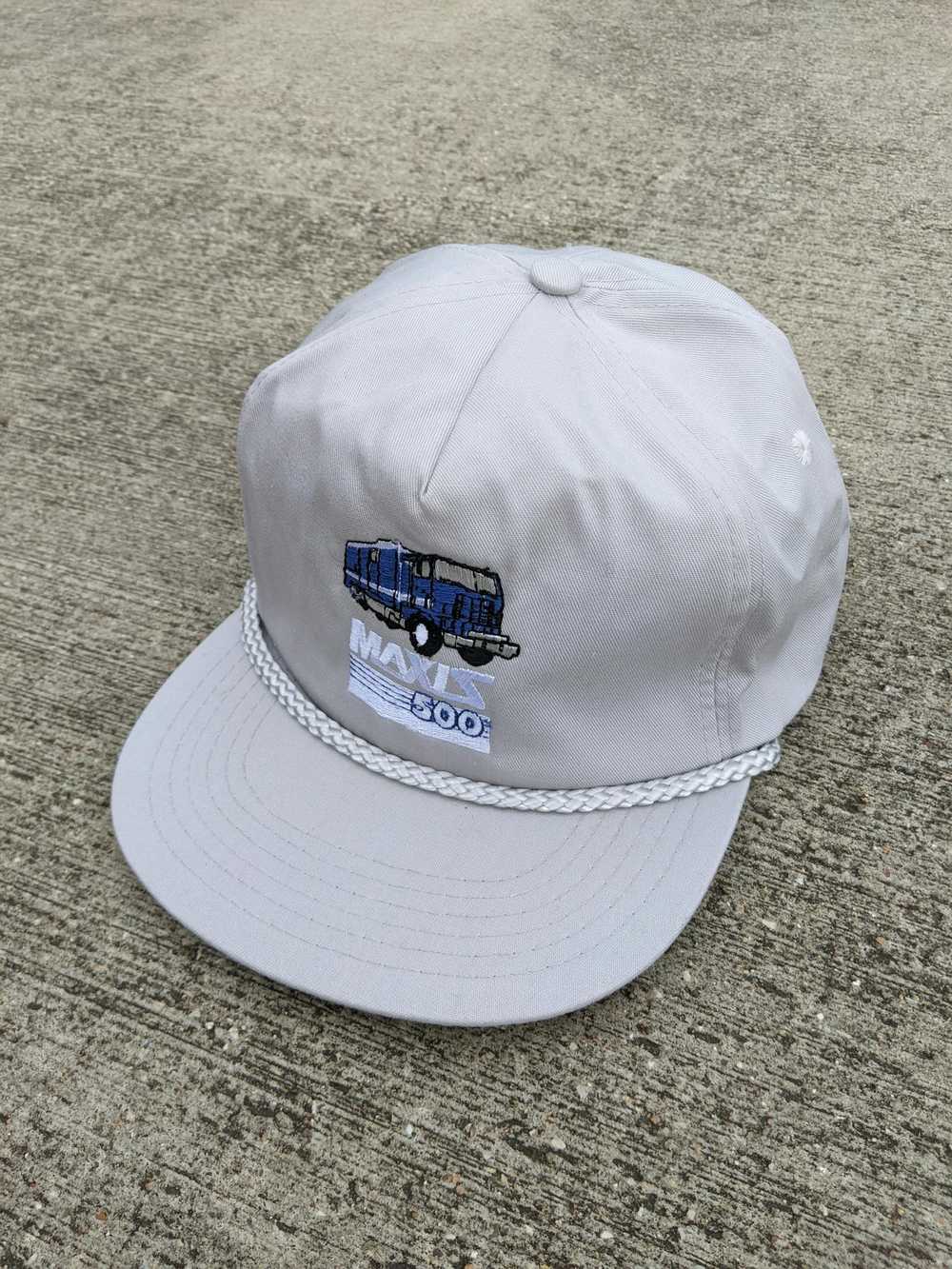 Hat × Trucker Hat vtg 90' Maxis 500 cap - image 1