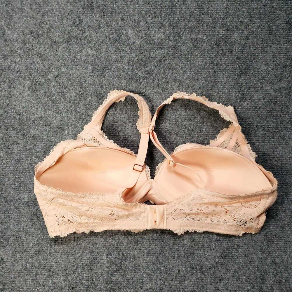 Vintage Aerie Bra Womens 36D Apricot Padded Lace … - image 2