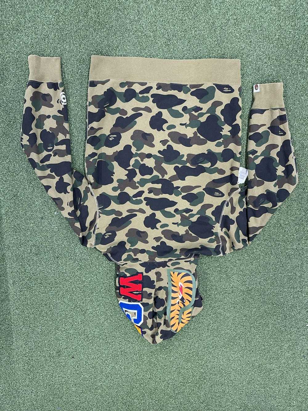 Bape 1st Camo Shark Full Zip Hoodie - image 2