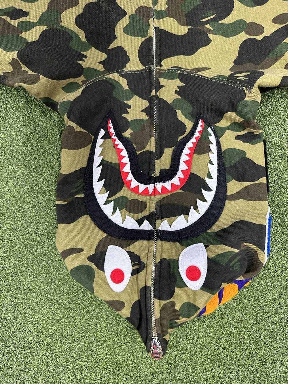 Bape 1st Camo Shark Full Zip Hoodie - image 4