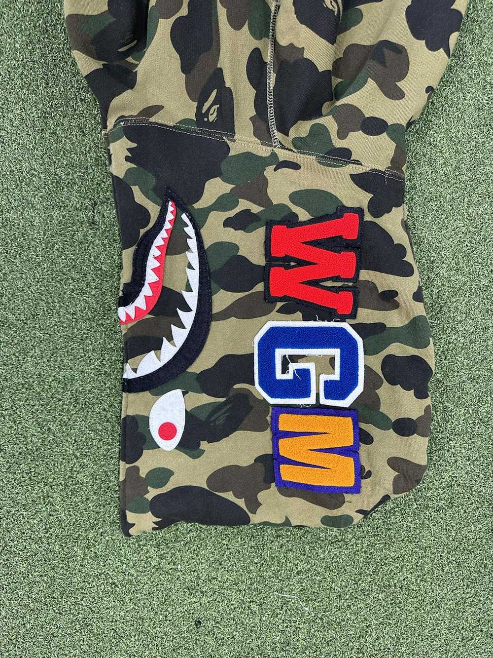 Bape 1st Camo Shark Full Zip Hoodie - image 5