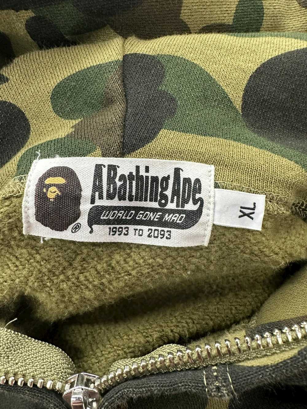 Bape 1st Camo Shark Full Zip Hoodie - image 8