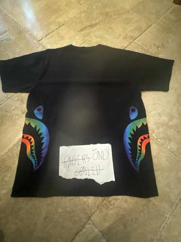 Bape rainbow shark tee best sale