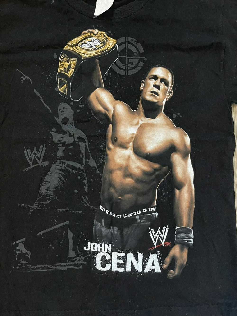 Vintage × Wwe 2008 JOHN CENA WWE CHAMPION TEE - image 2