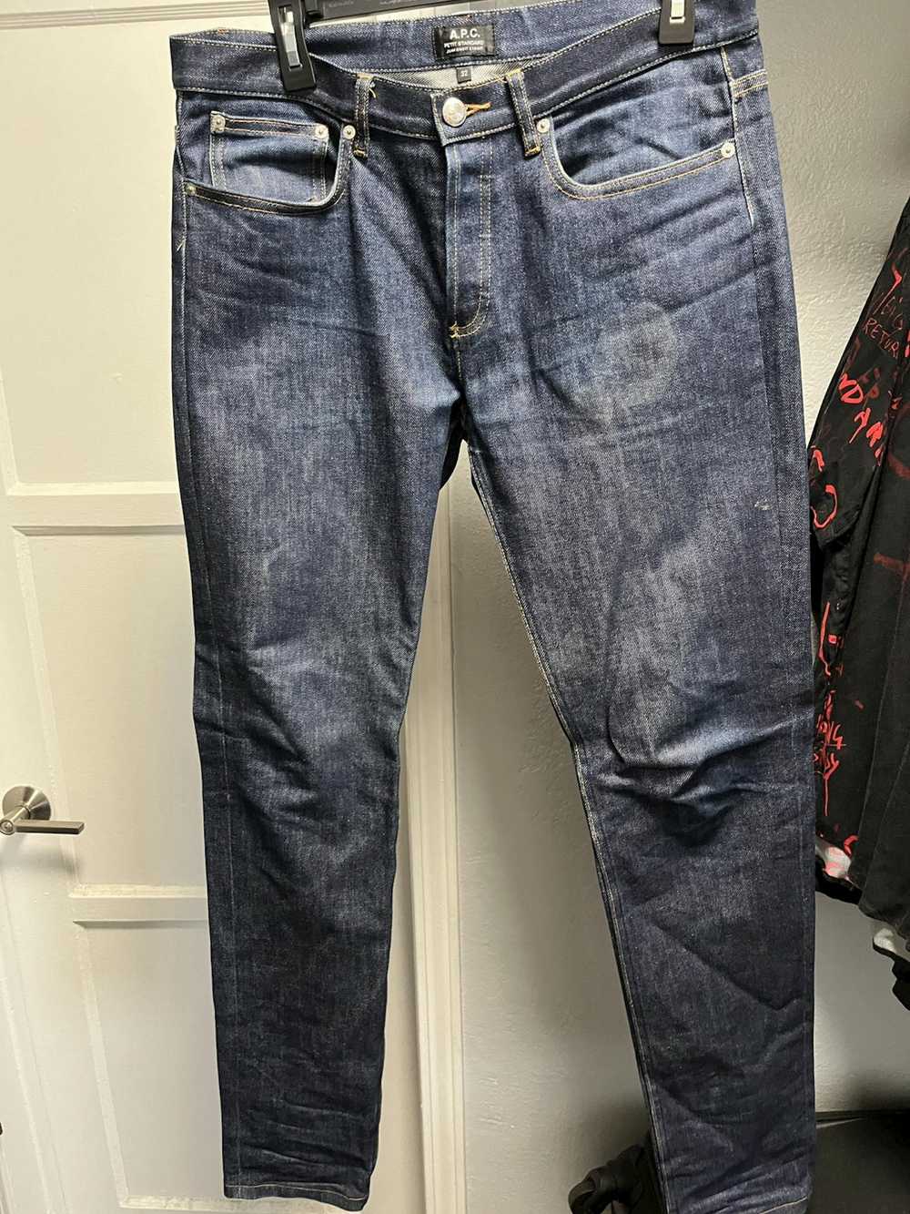 A.P.C. Raw Indigo Denim Jeans - image 1