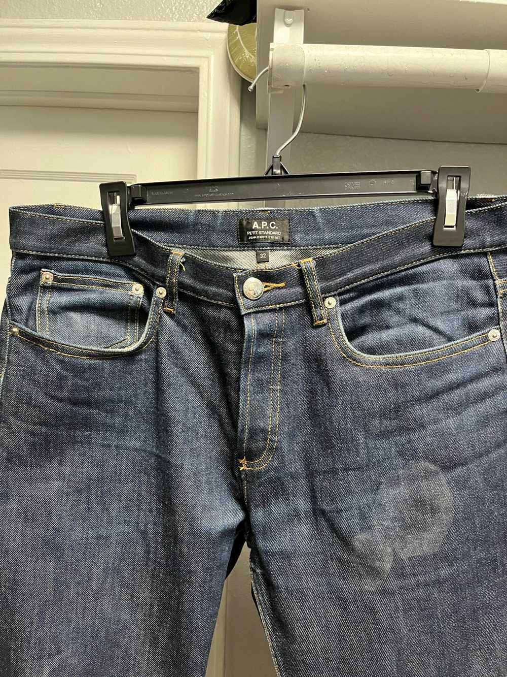 A.P.C. Raw Indigo Denim Jeans - image 2