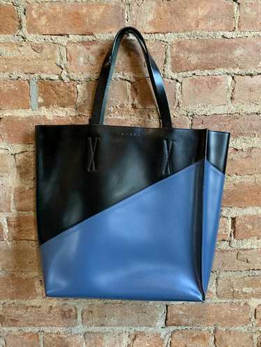 Marni Marni Bicolor Leather Tote Bag - image 1