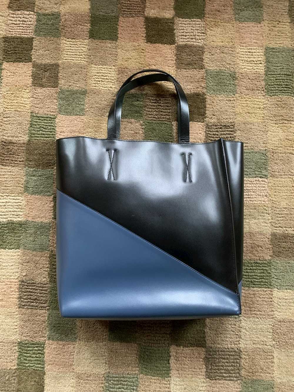 Marni Marni Bicolor Leather Tote Bag - image 8