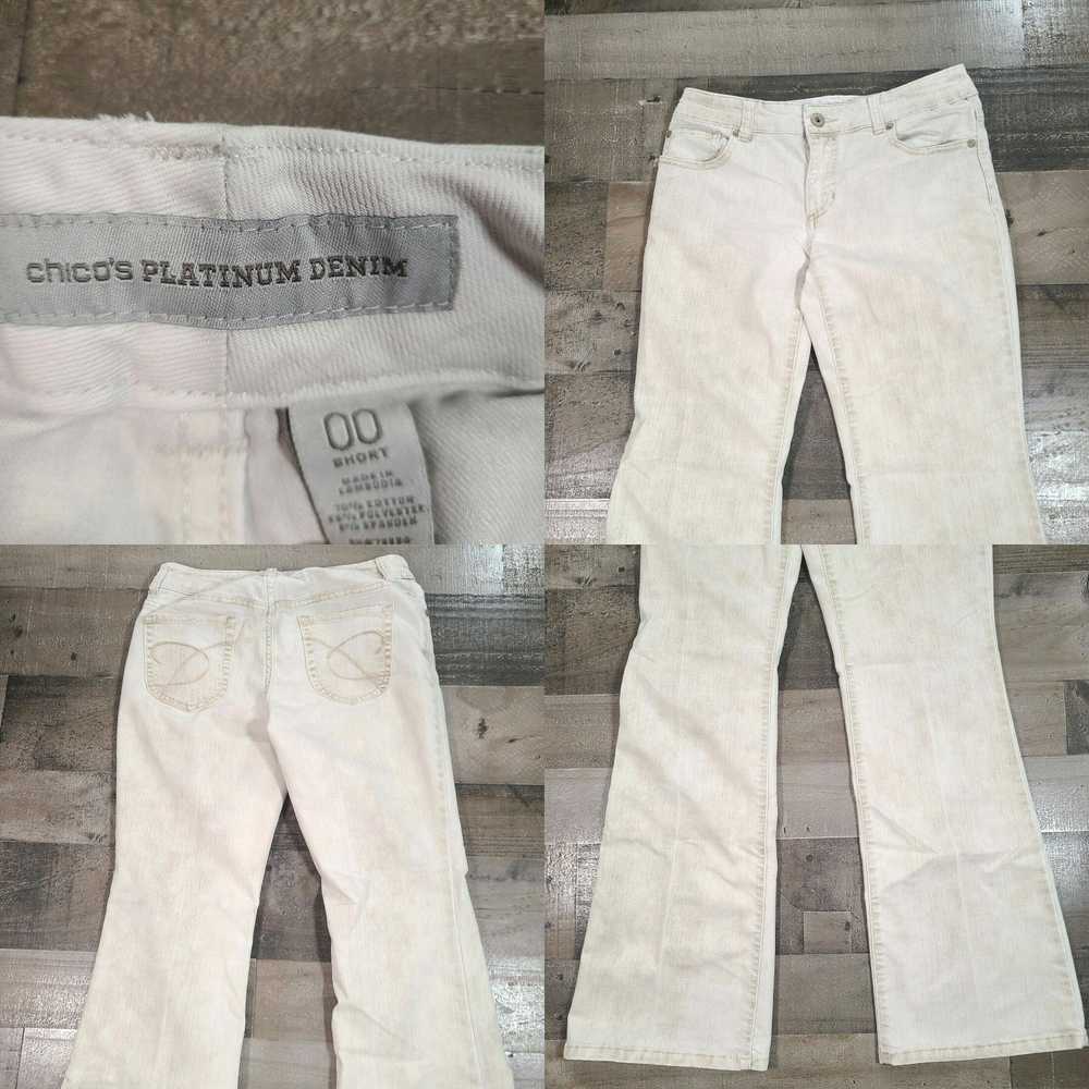 Vintage Chicos Bootcut Jeans Women 00 US 2 Short … - image 4