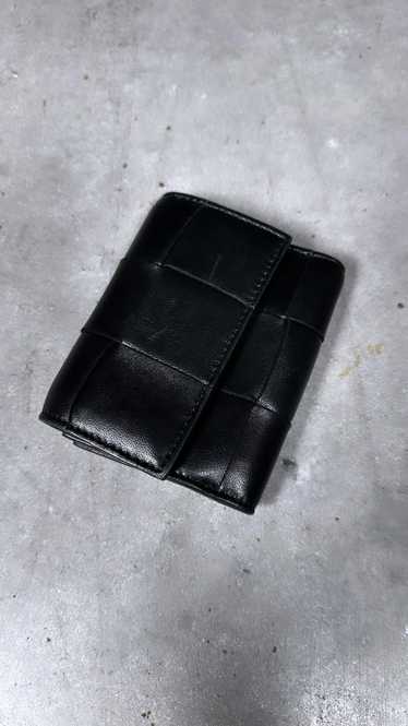 Bottega Veneta CASSETTE TRI-FOLD ZIP WALLET