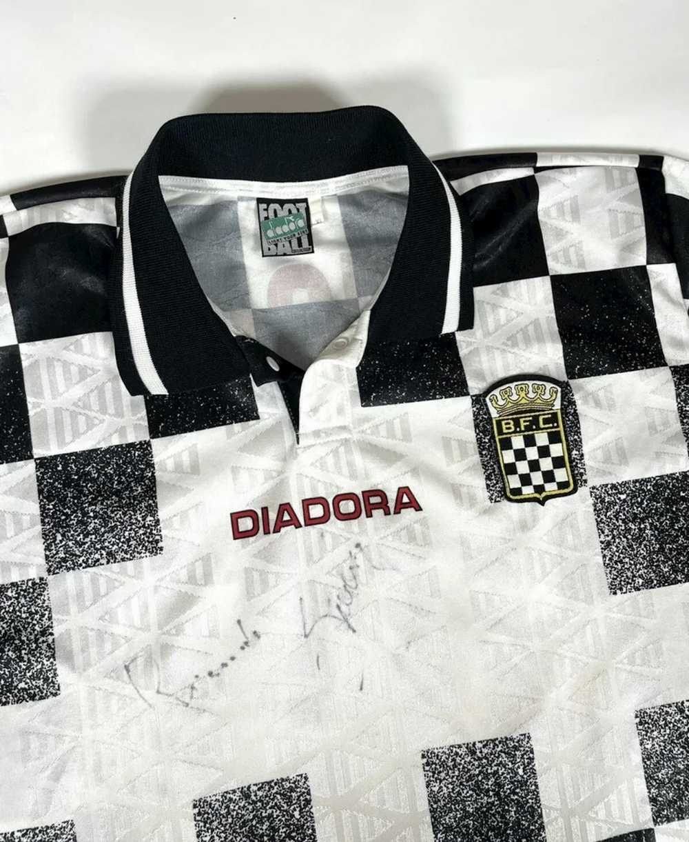 Diadora × Soccer Jersey × Vintage Vintage Boavist… - image 5