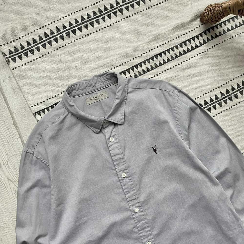 Allsaints × Luxury Vintage Allsaints Shirt Oldmon… - image 2