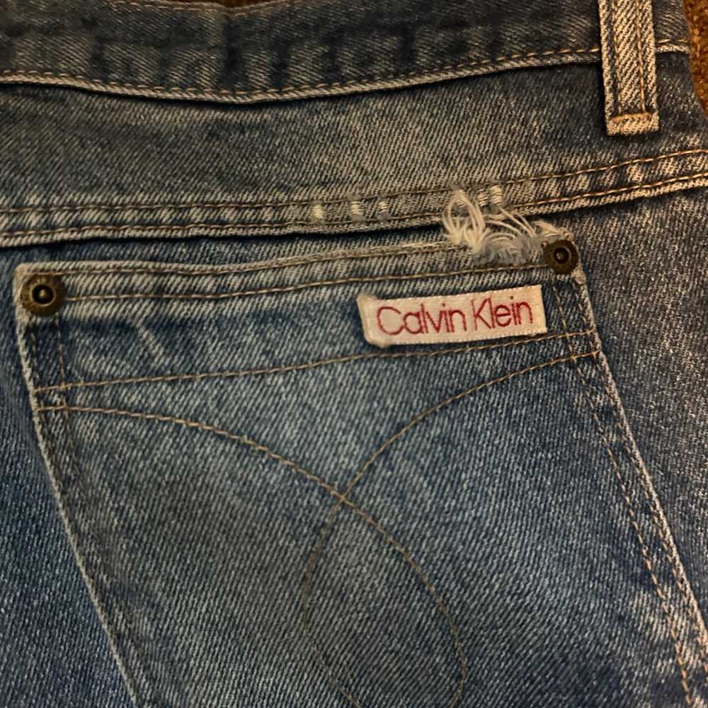 Men’s Vintage Calvin Klein Faded Jeans Sz 34. - image 6