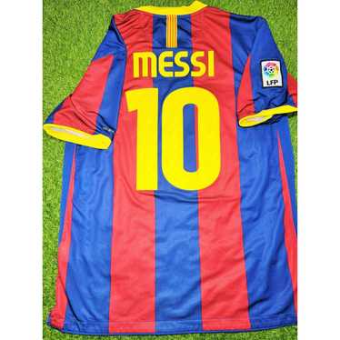 Nike Messi Barcelona 2010 2011 Home Soccer Jersey… - image 1