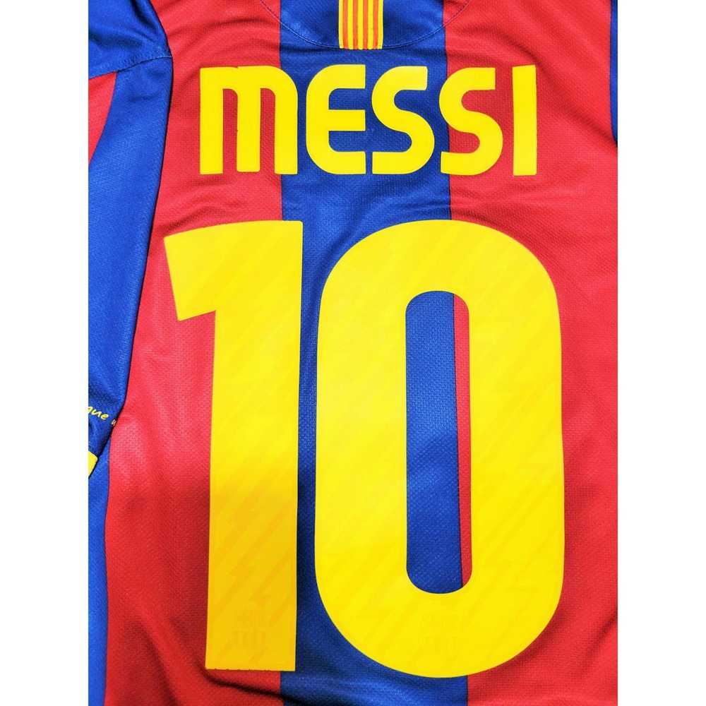 Nike Messi Barcelona 2010 2011 Home Soccer Jersey… - image 3
