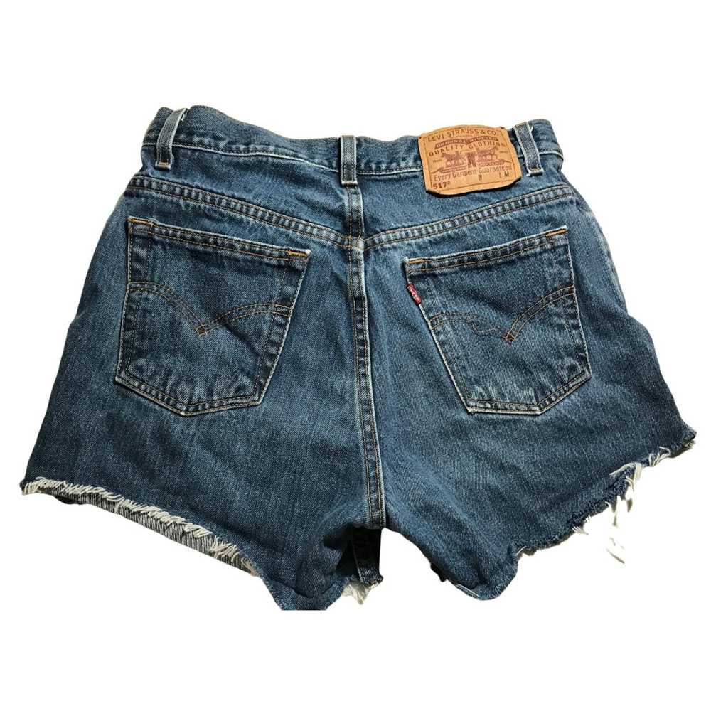 Levi's LEVI STRAUS & CO 517 CUT OFF JEAN SHORTS 3… - image 2