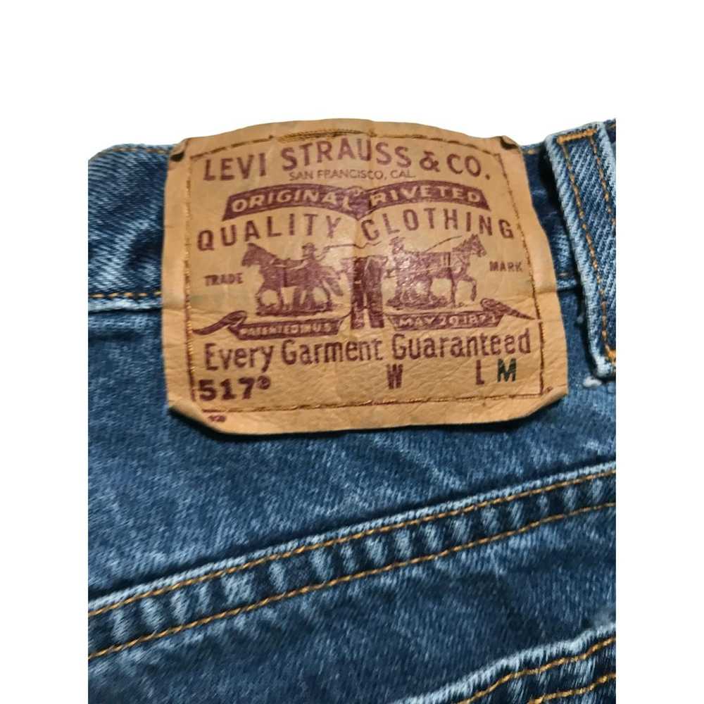 Levi's LEVI STRAUS & CO 517 CUT OFF JEAN SHORTS 3… - image 4